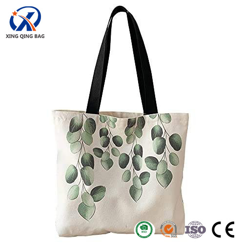 Borsa in tela con cerniera