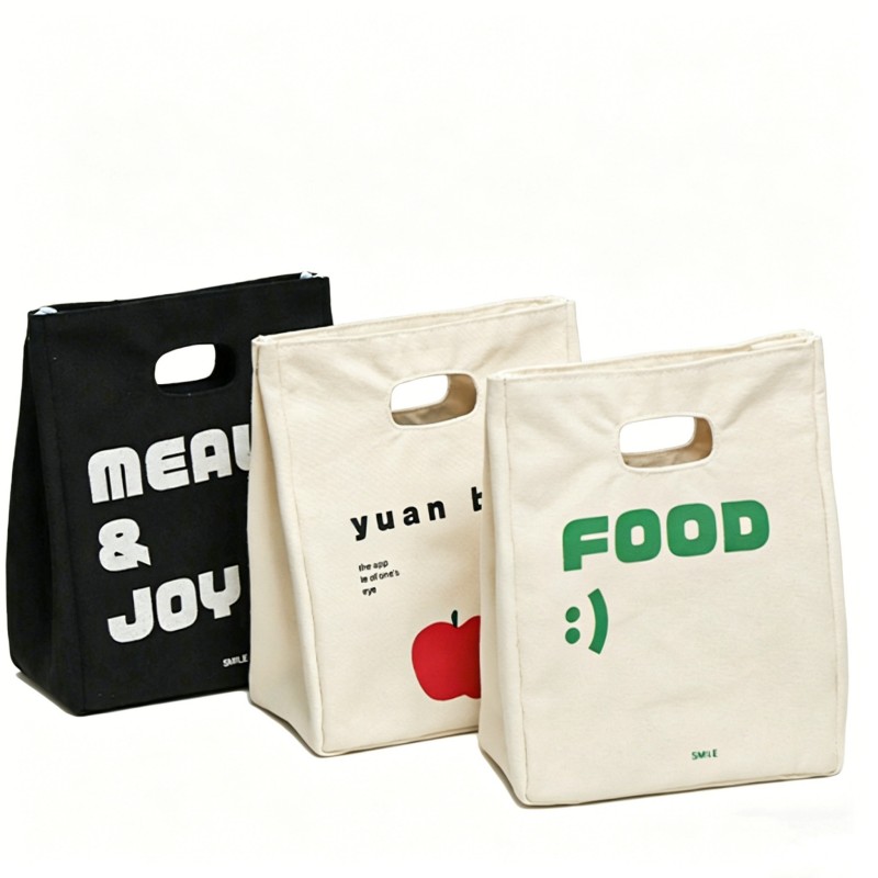 Borsa per il pranzo isolata
