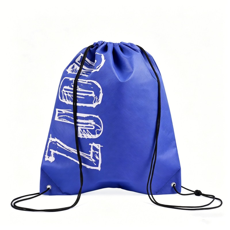 Borsa con coulisse in tessuto non tessuto